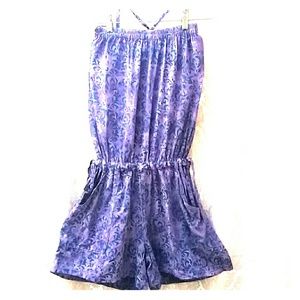 Hula Hula Hawaii batik fabric one size romper